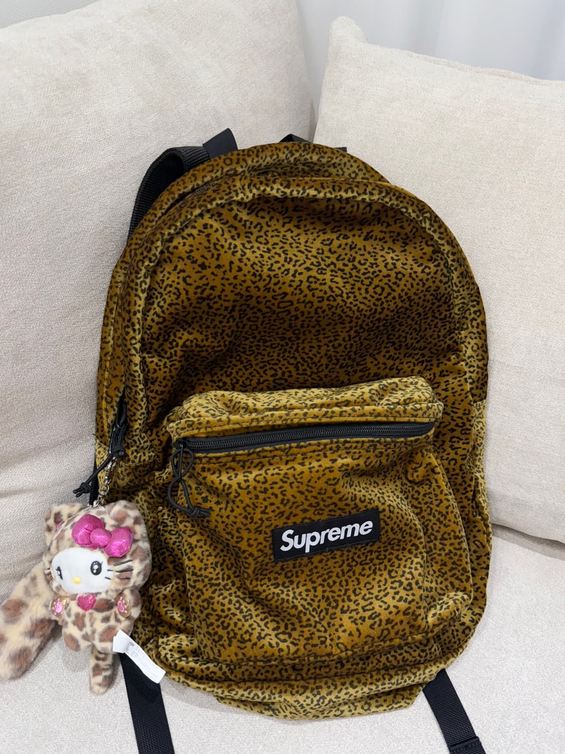 슈프림 레오파드 호피 백팩 가방 상품이미지1