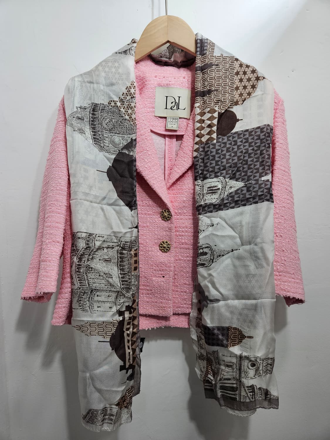 메트로시티(Metro city) 실크 100% 스카프  상품이미지2