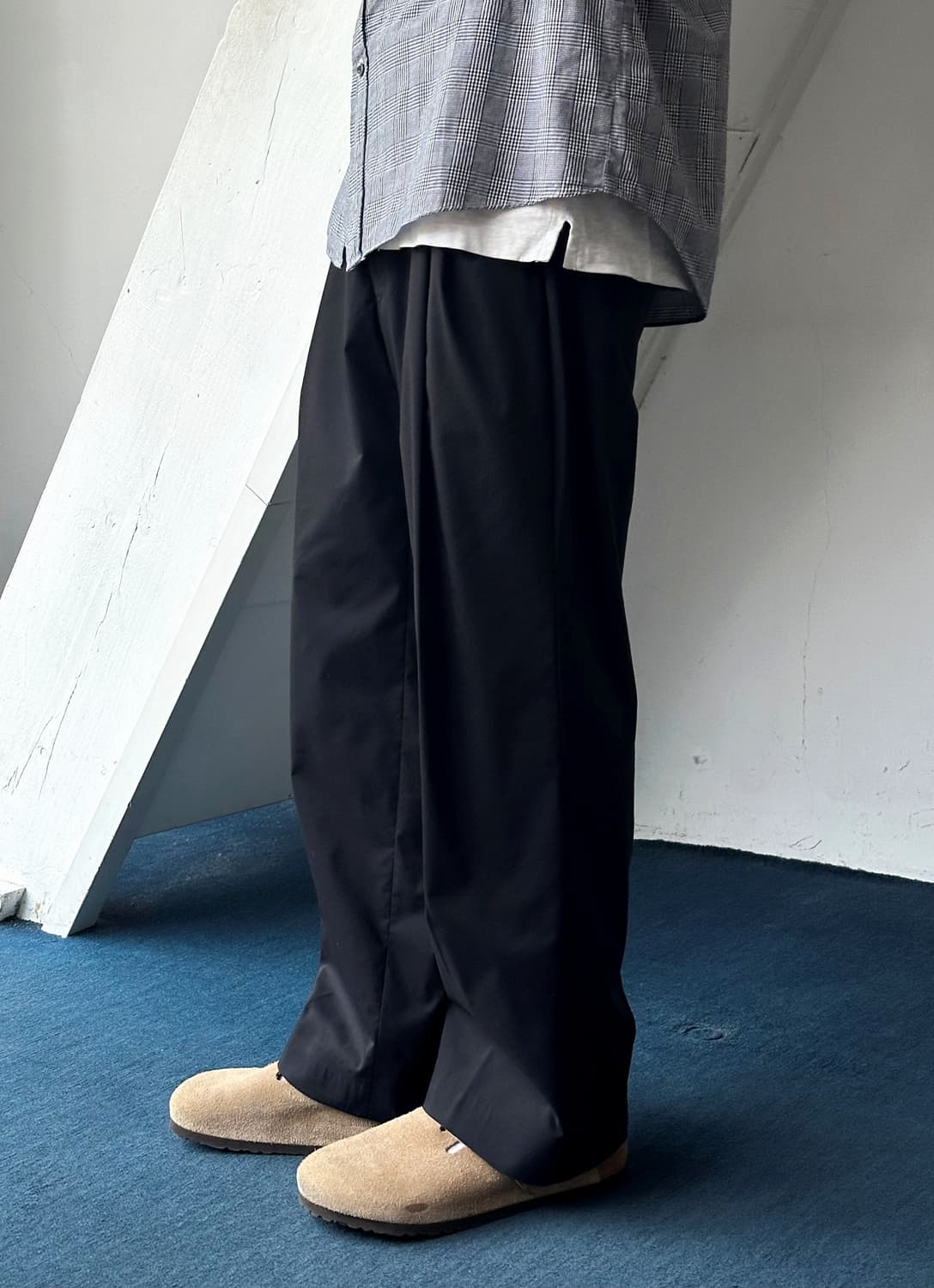 Cotton nylon 2 pleats officer trouser 상품이미지9