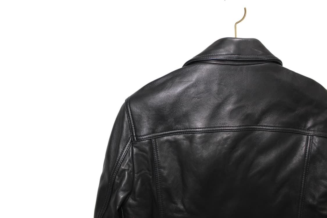 2000s JAPAN 램스킨 싱글레더 자켓 상품이미지10