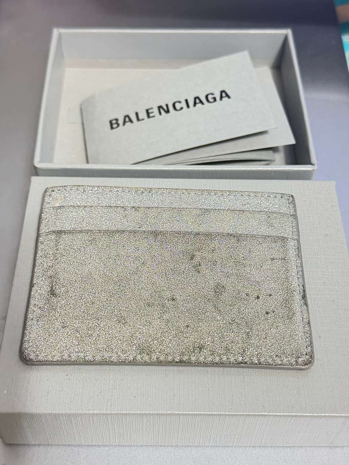 발렌시아가 글리터 카드지갑 상품이미지5