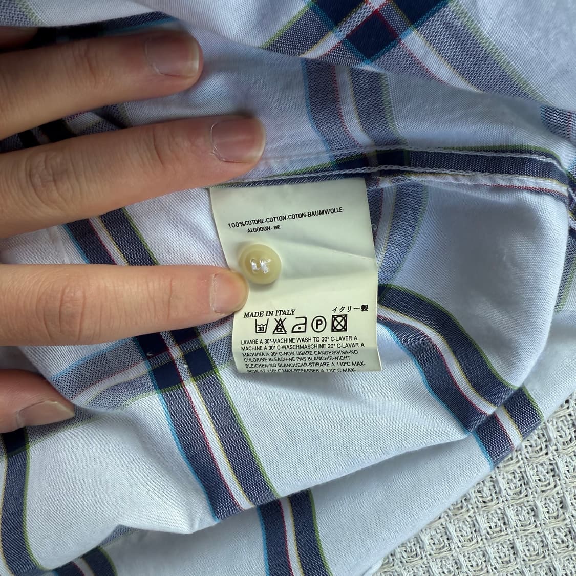 비비안웨스트우드 체크 셔츠 상품이미지4