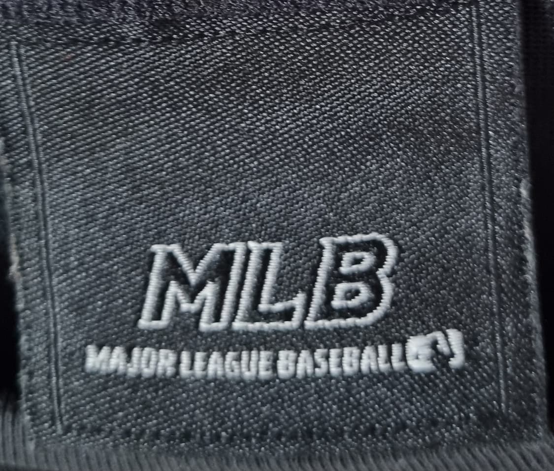 오버핏 XS ) MLB X 미키마우스 블랙 롱 반팔티 상품이미지3