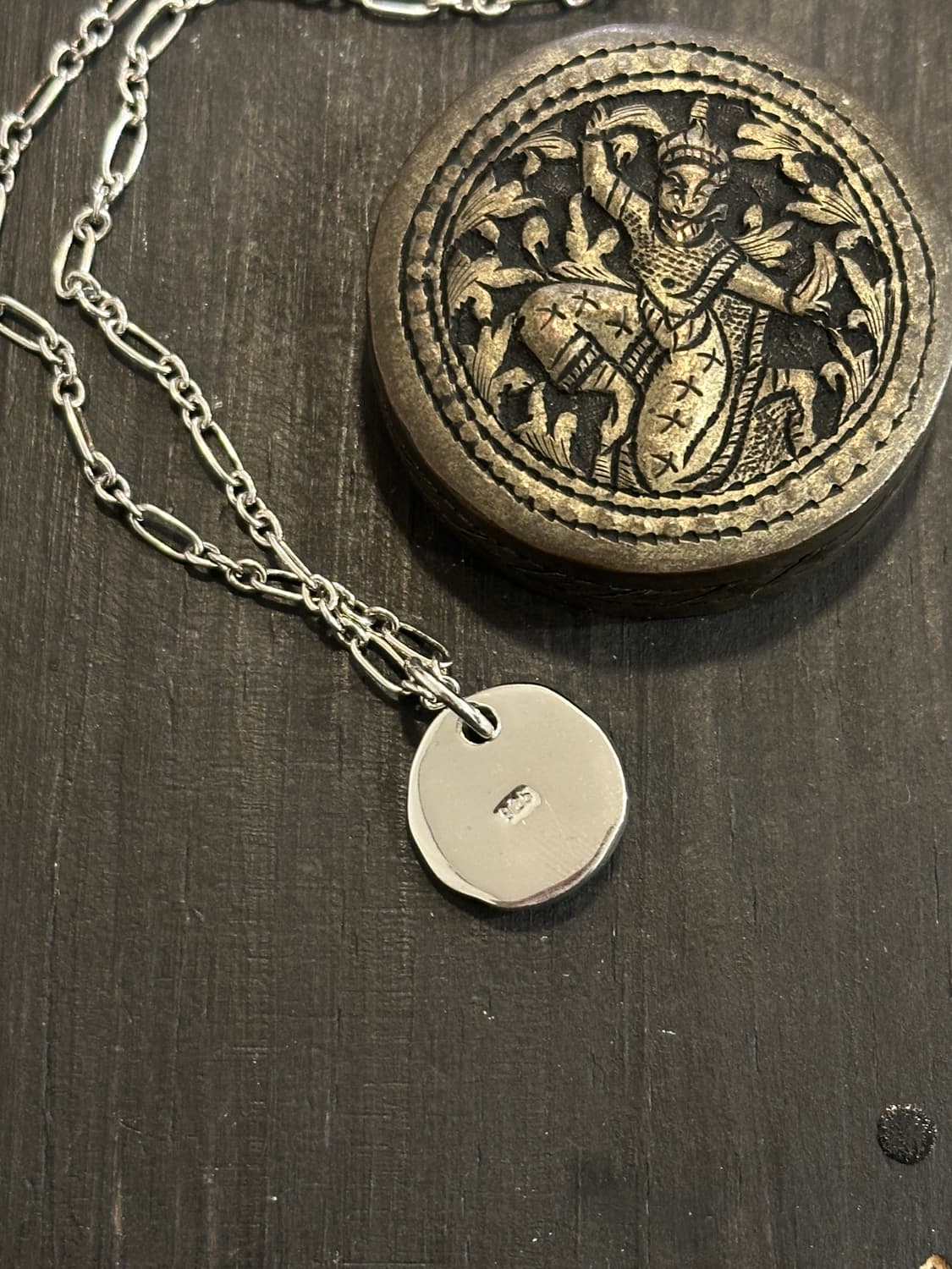 Turquoise star 925silver necklace 상품이미지3