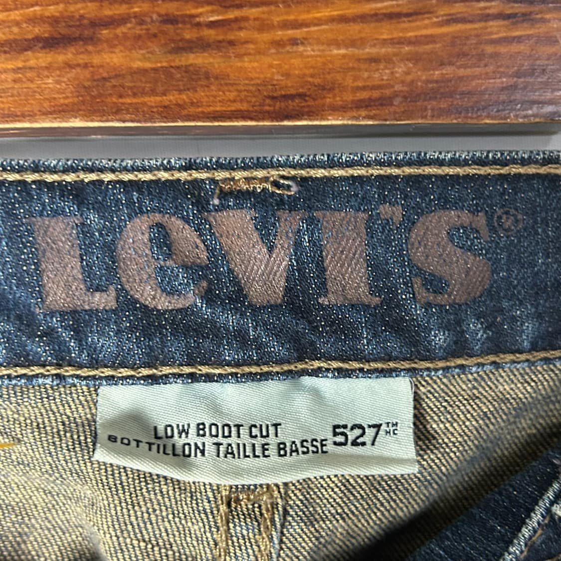 [Levi's] 리바이스 멕시코 527 로우 부츠컷 워시드 데님팬츠 상품이미지5