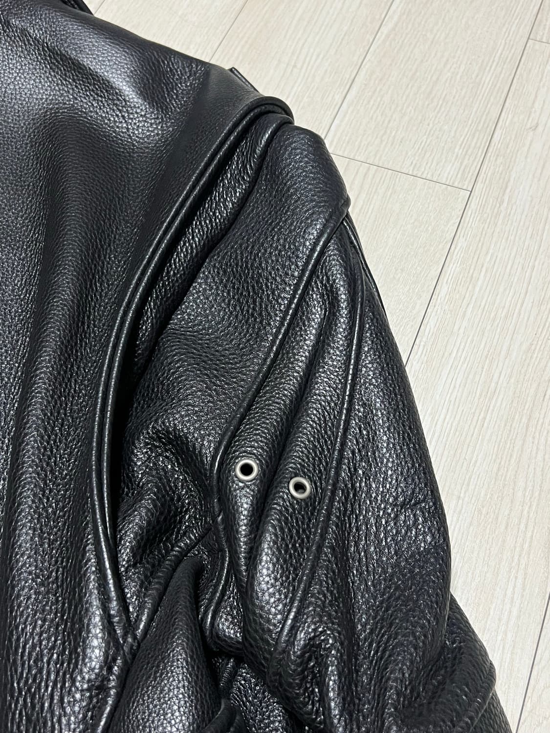 미스터차일드오버사이즈카우하이드라이더자켓 free 상품이미지9