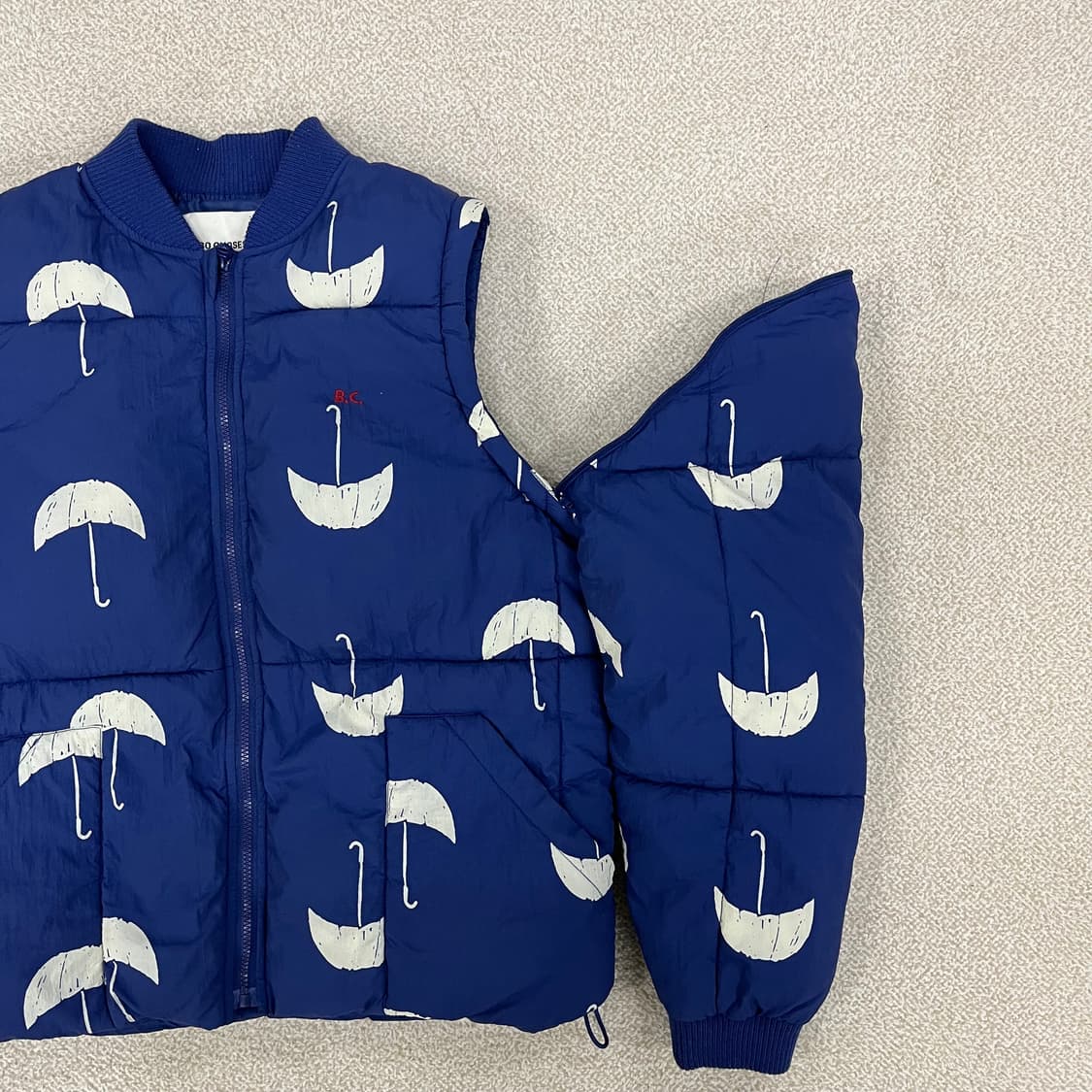 [130/8세] 보보쇼즈 키즈 아동 패딩 자켓 (조끼분리) 3916 상품이미지5