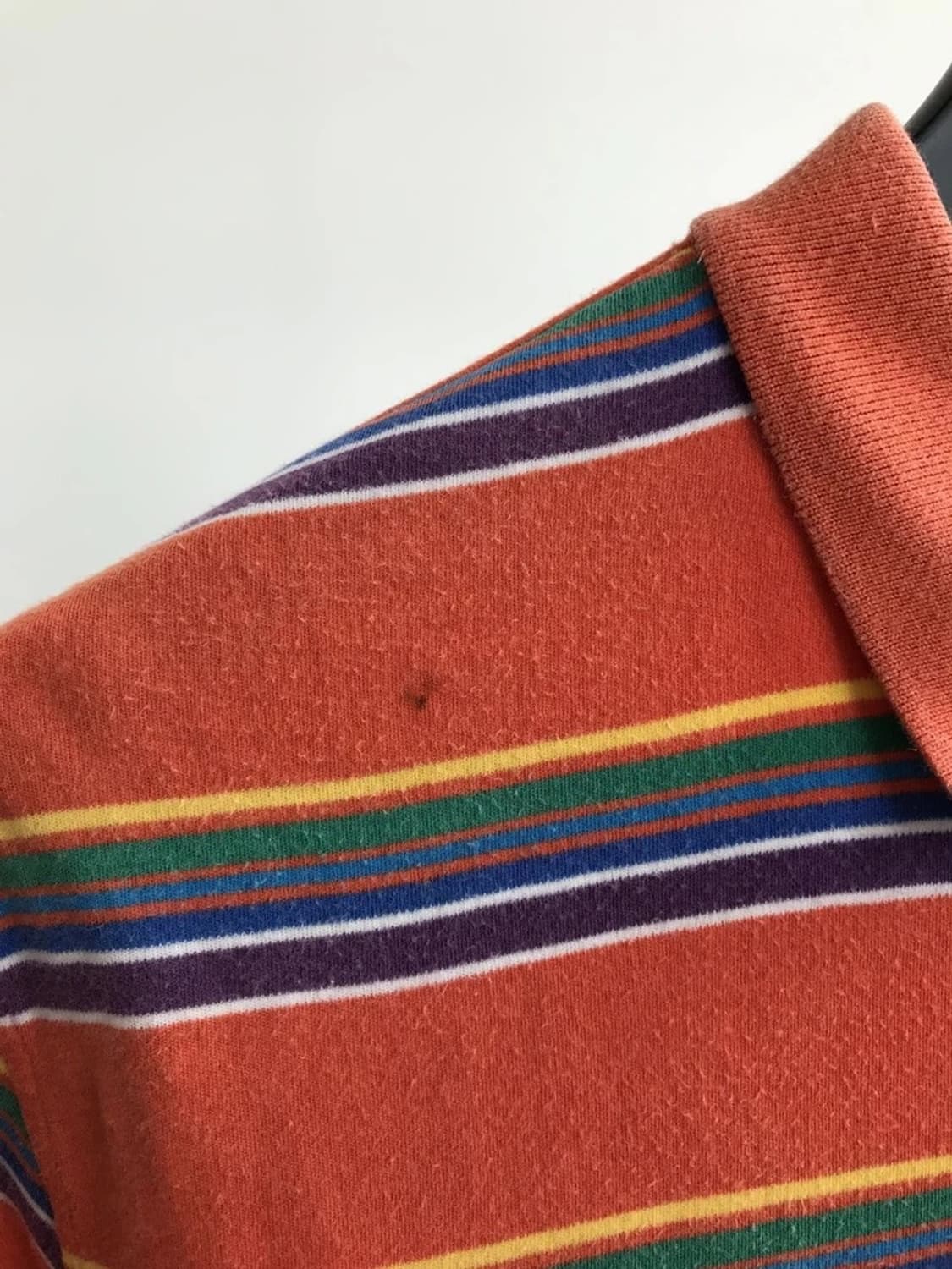 The North Face Stripe Polo Shirt Orange 상품이미지6