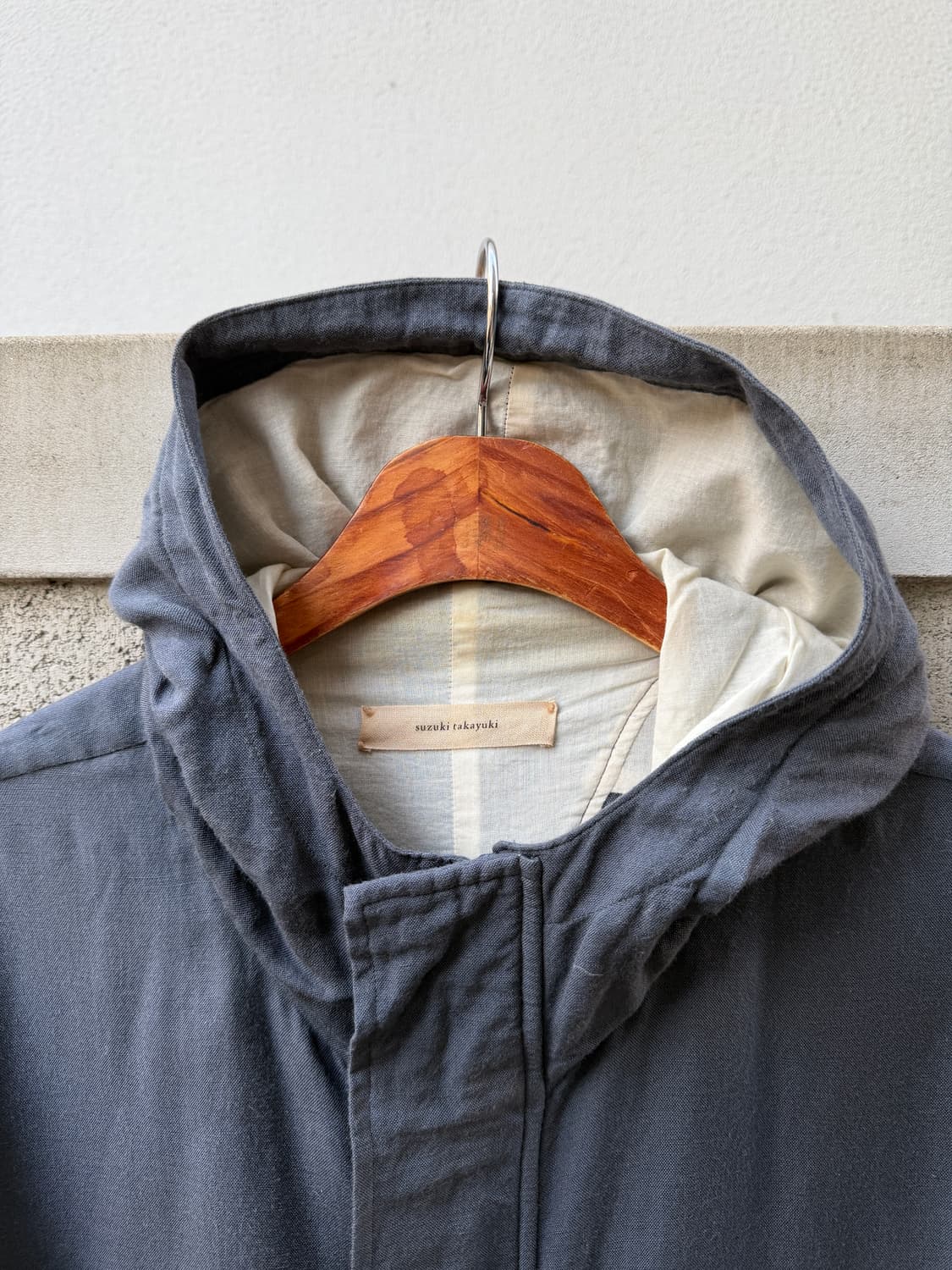 SUZUKI TAKAYUKI LINEN PARKA 스즈키타카유키린넨자켓 상품이미지5