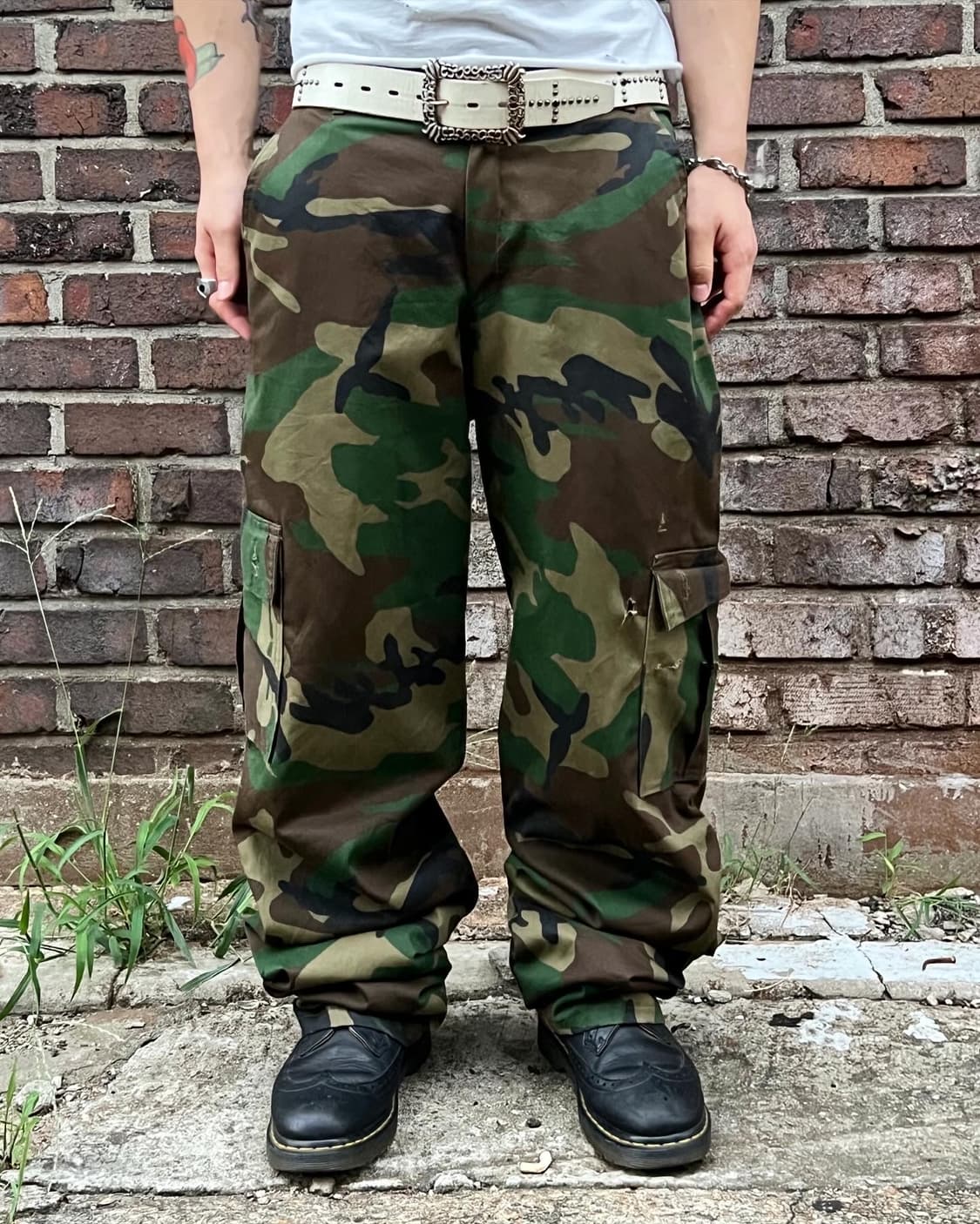 vtg woodland pants 상품이미지2