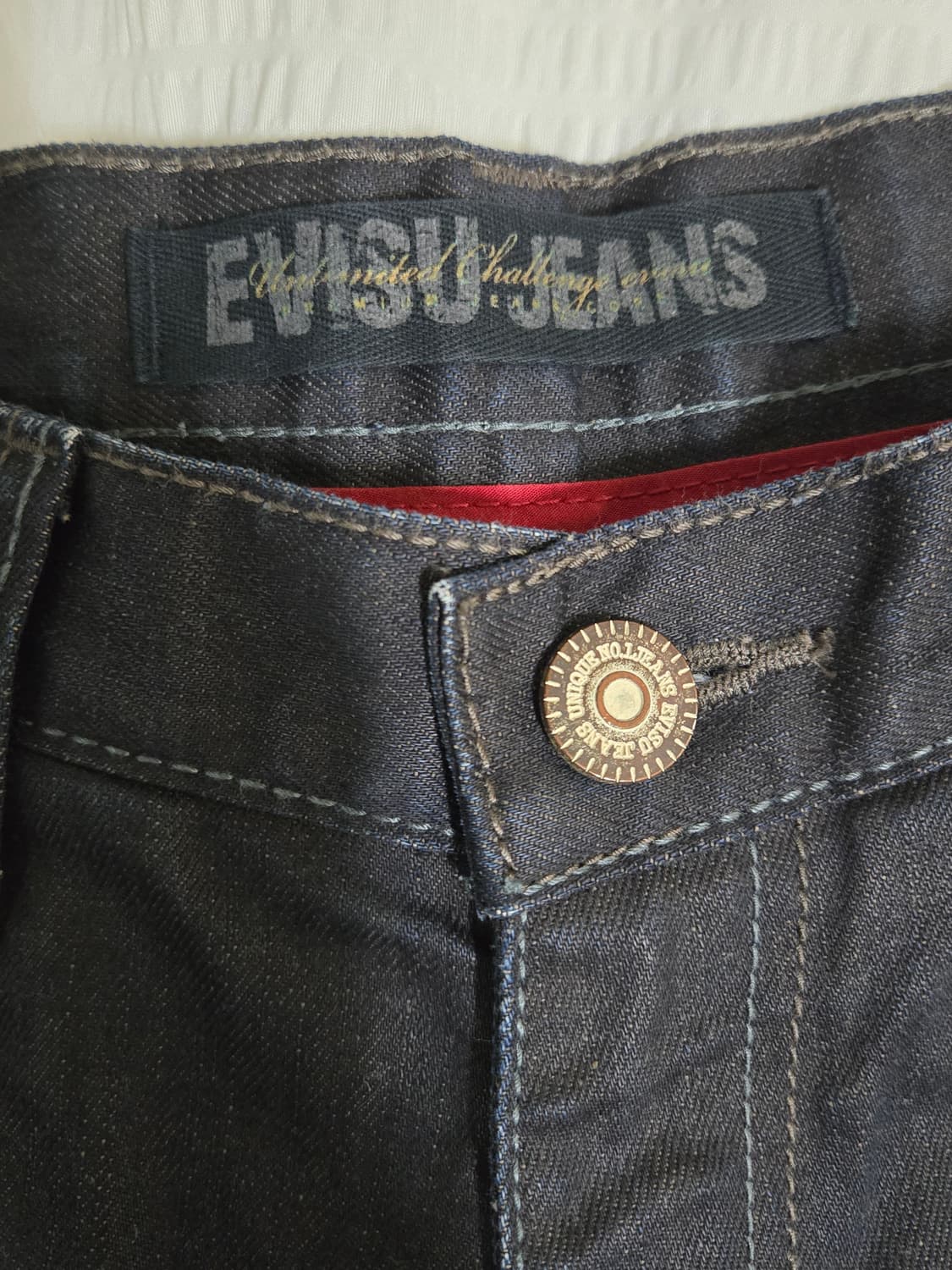 에비수 올드스쿨 한정판 코팅진 7부 30사이즈 상품이미지3