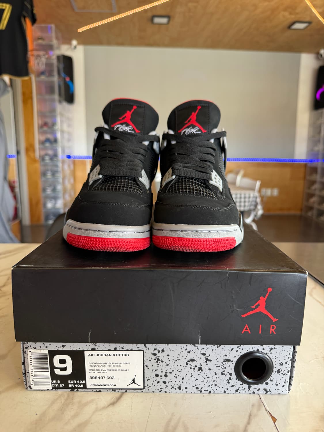 조던4 레트로 브레드(2019) 265 팝니다 상품이미지2