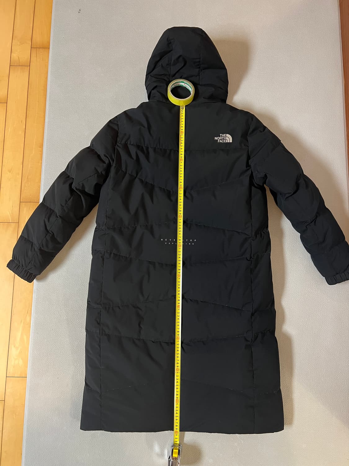무료배송 - 노스페이스 구스다운 드라이벤트 롱패딩(블랙) L 100 상품이미지8