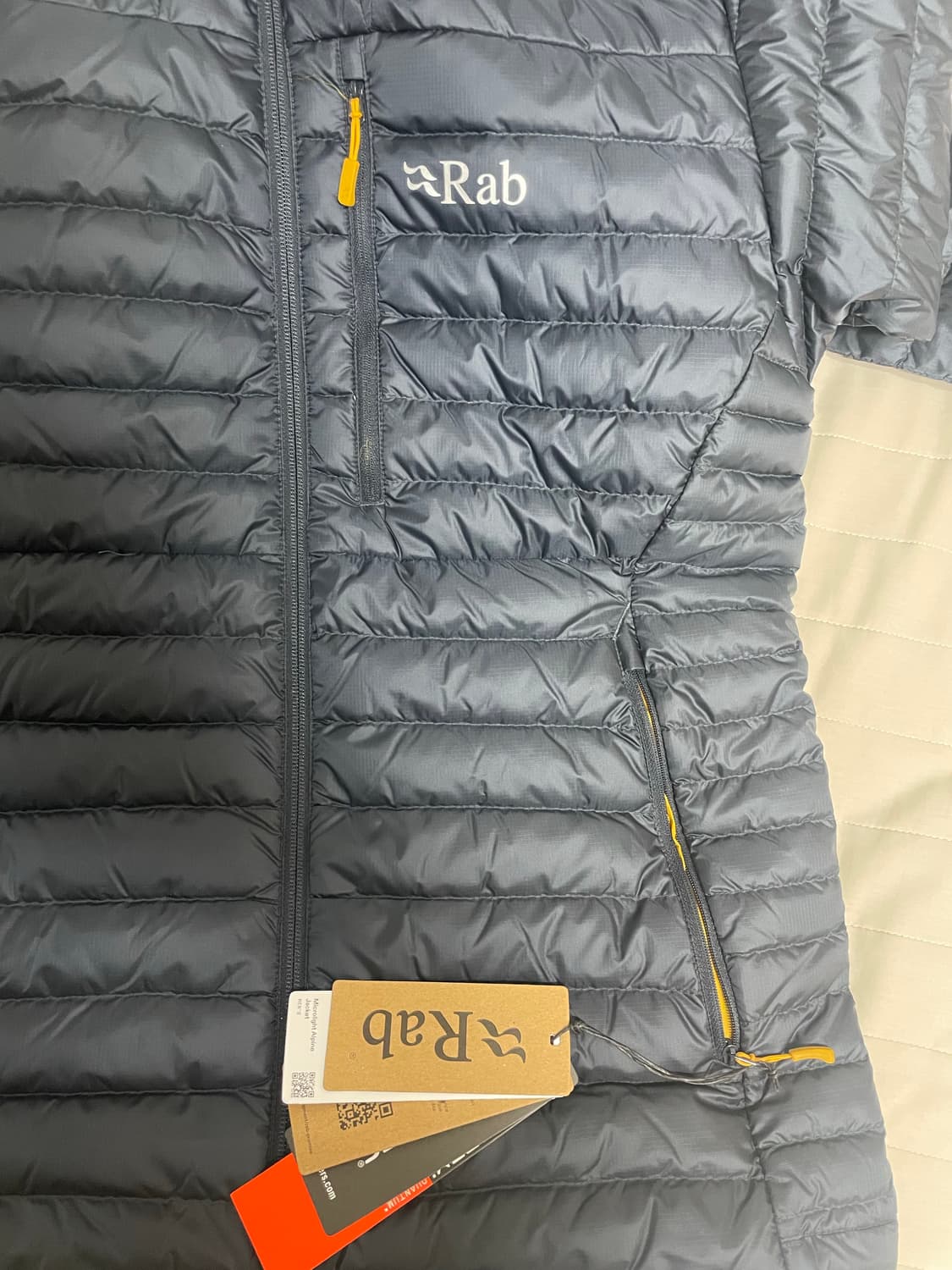 랩 마이크로 알파인 자켓 벨루가 사이즈 교환 상품이미지2