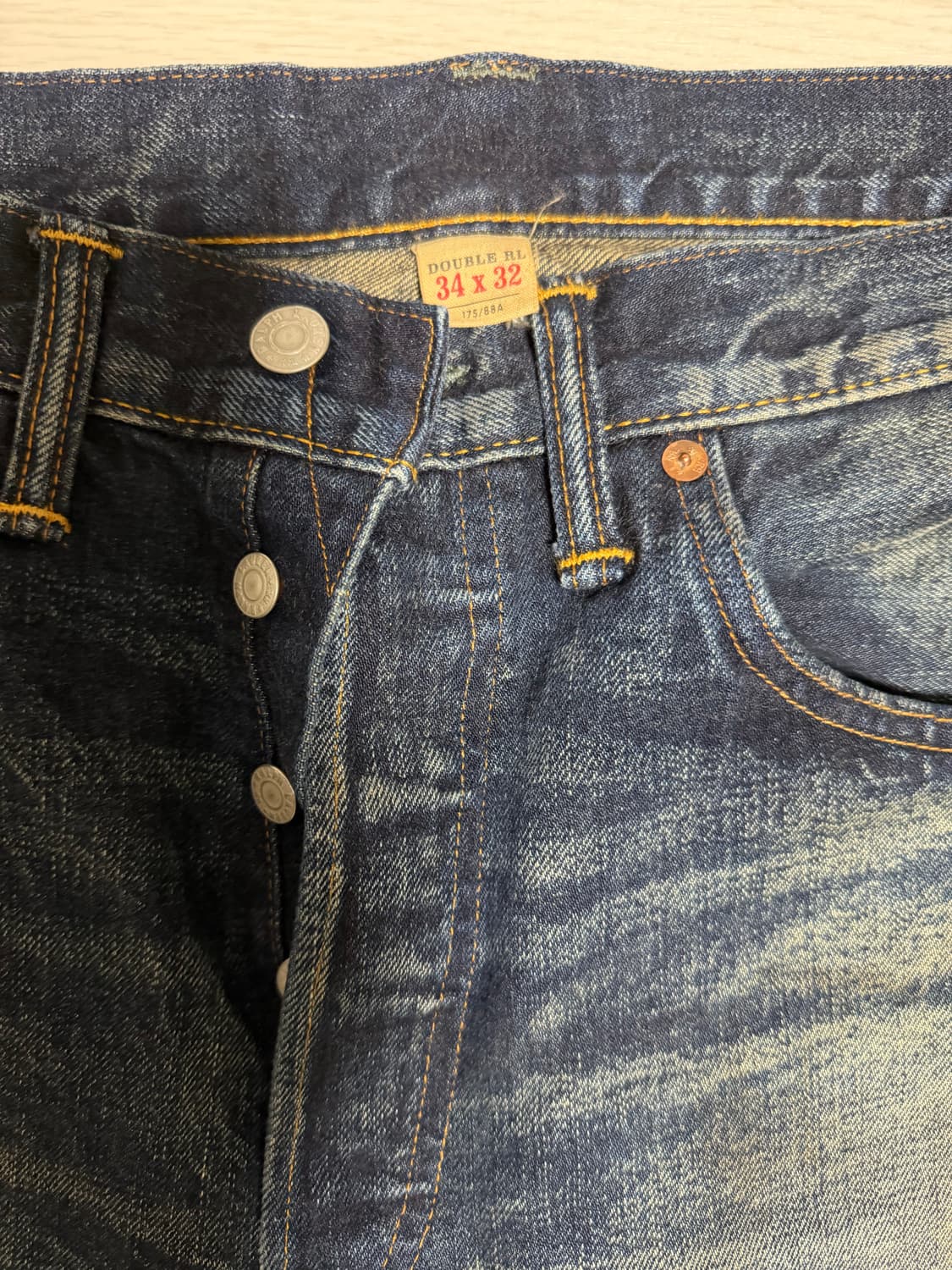  RRL 더블알엘 빈5포 기빈스 진 34/32 상품이미지4
