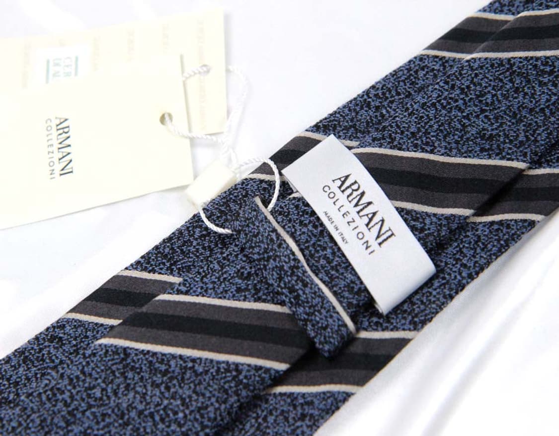 알마니 8.5cm 미사용 울 남자 명품 넥타이 상품이미지3
