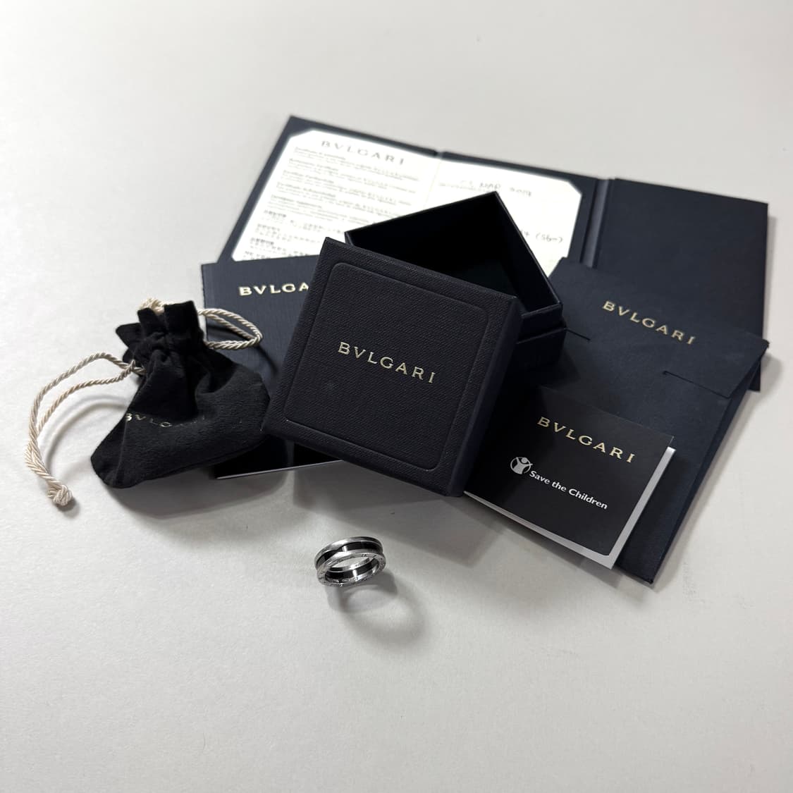 [백화점판/60호]불가리 세이브더칠드런 반지 상품이미지1