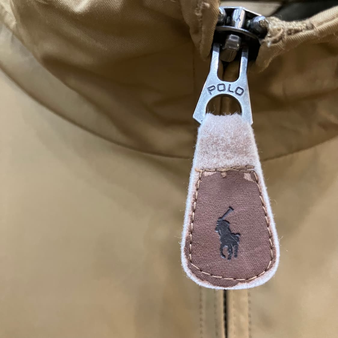 폴로 랄프로렌 베이지 점퍼 L 상품이미지4