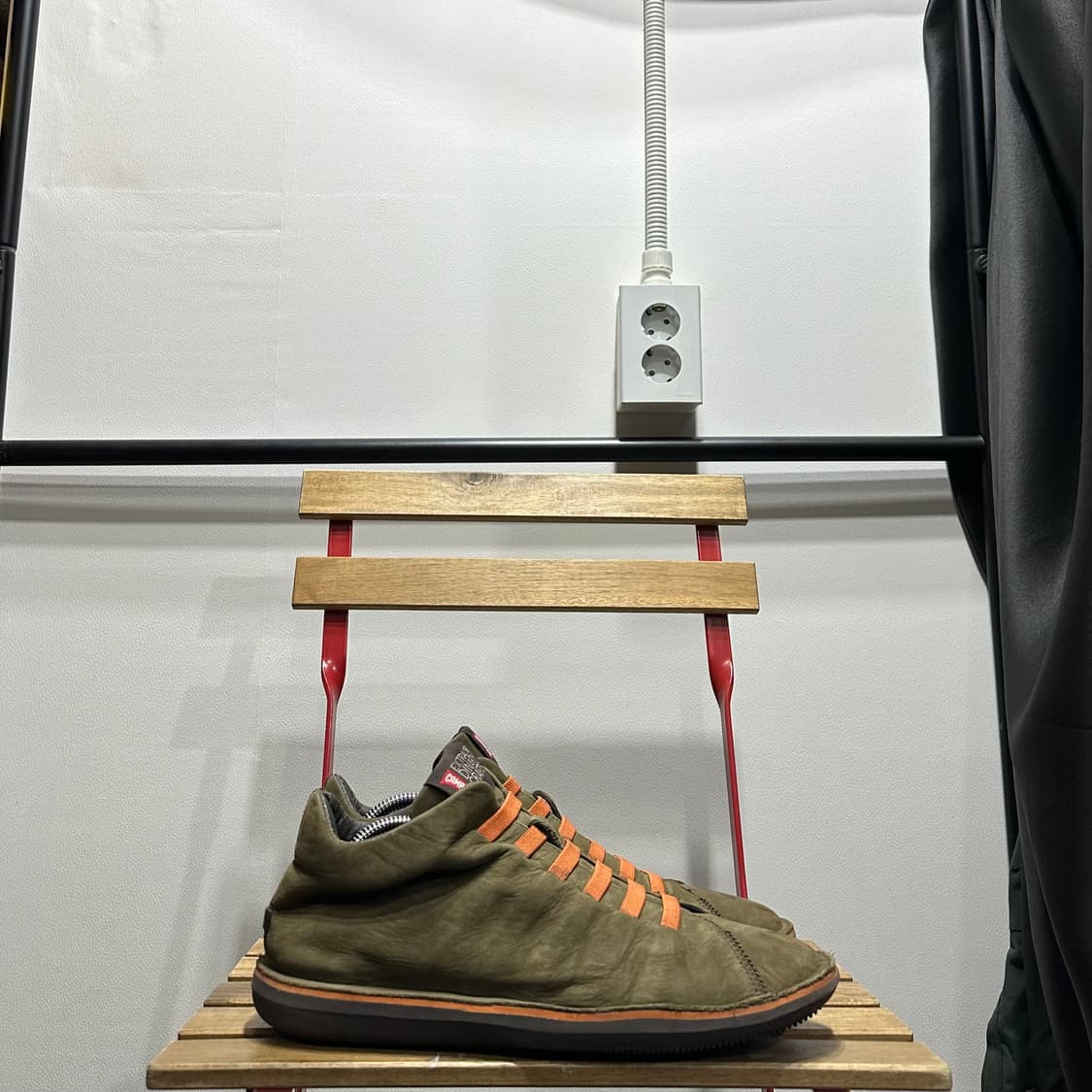 EU42) 265-270 캠퍼 운동화 남성 남자 신발 비틀 스웨이드 카키 상품이미지1