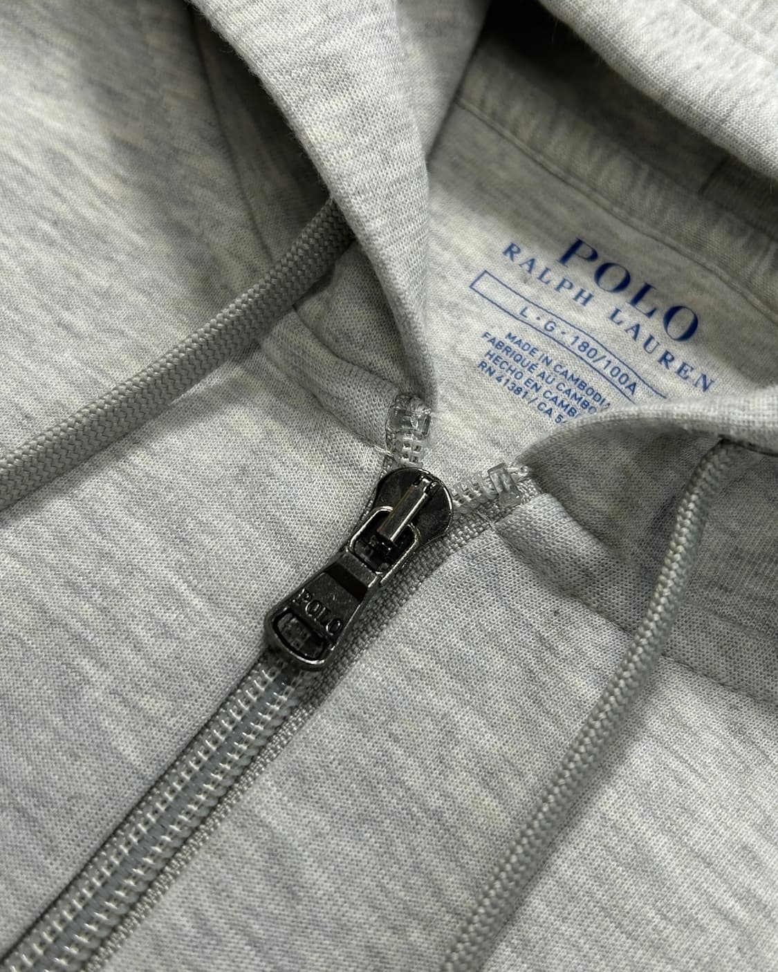 폴로 랄프로렌 신형 그레이 후드집업  상품이미지6