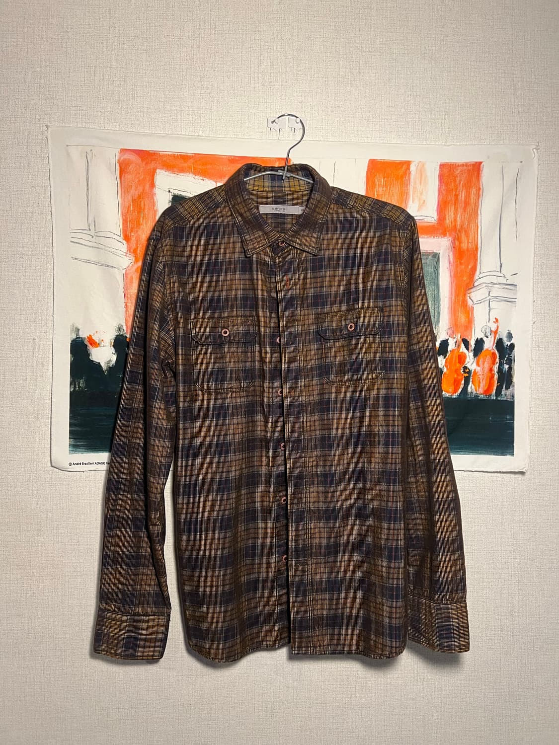 Series 시리즈 셔츠 면100% 상품이미지4