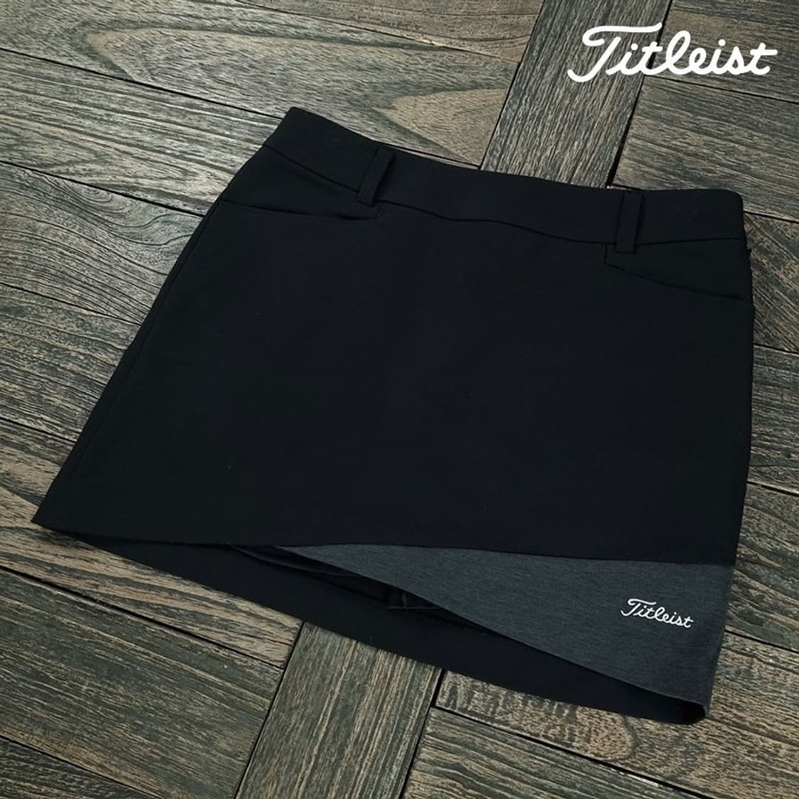 [타이틀리스트] 골프 미니스커트 블랙 M19041 상품이미지1