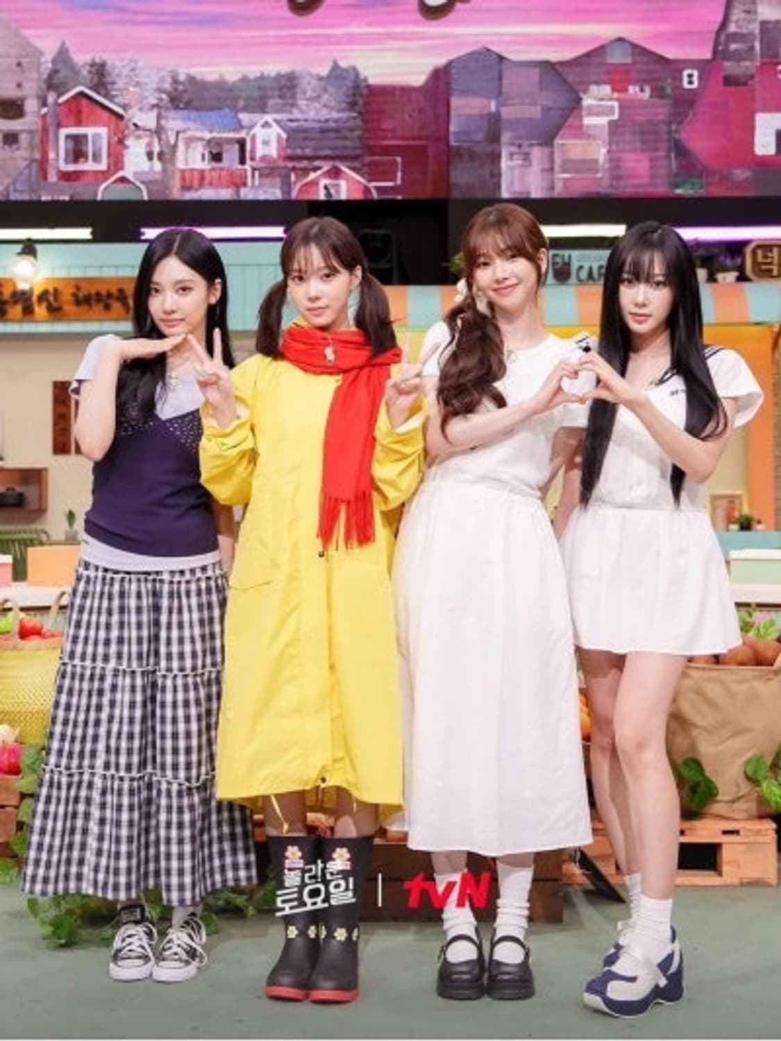 블랙업 퓨오나 체크 플레어 스커트 상품이미지5