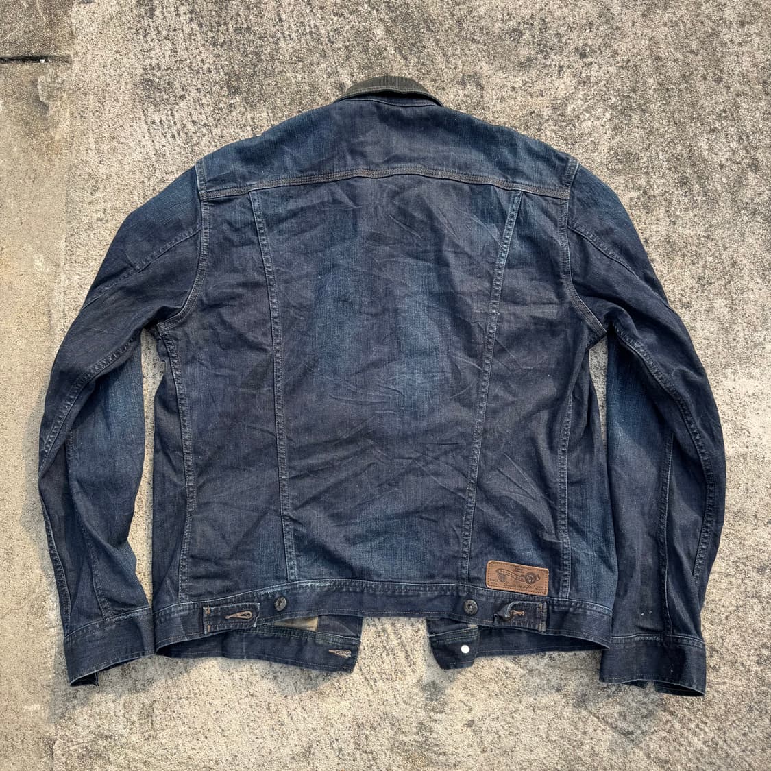 [XL] Diesel 디젤 코듀로이 카라 데님 청자켓 상품이미지2