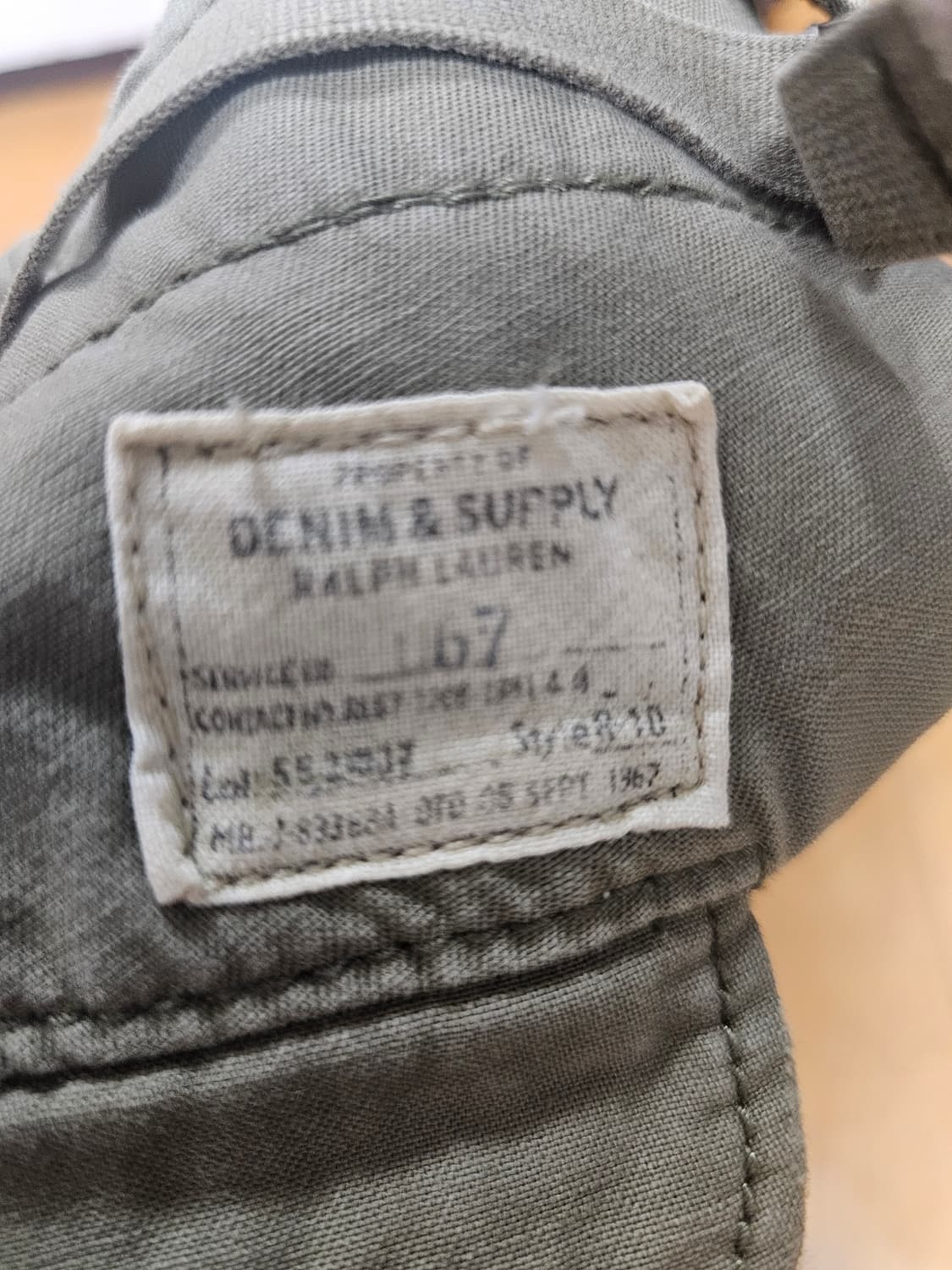 폴로랄프로렌 데님앤서플라이 빈티지 카고 베이지 상품이미지6