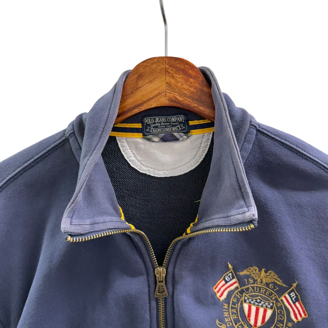 [L] 폴로진스 네이비 집업 상품이미지6