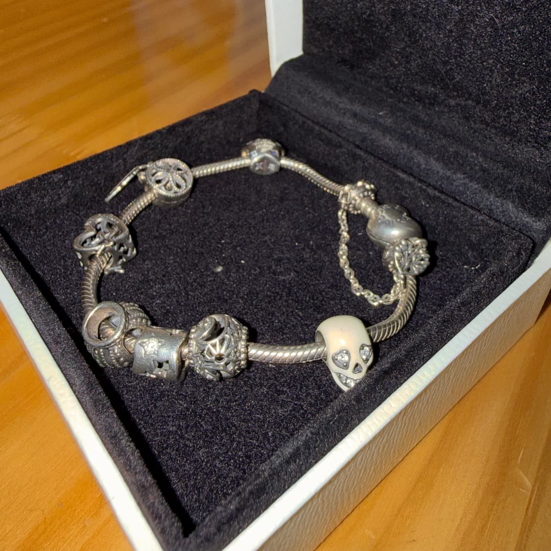 판도라 팔찌 + 참 + 세이프티 체인 상품이미지2