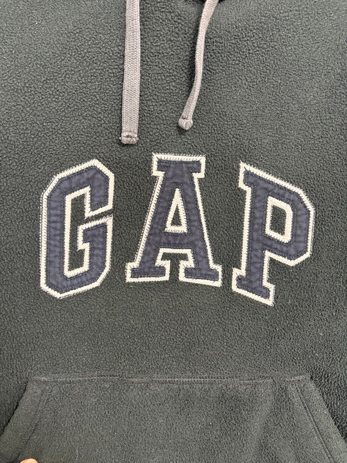 갭 GAP 후리스 후드티 블랙 상품이미지7