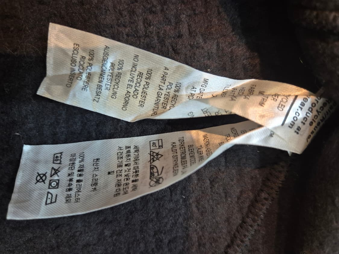 파타고니아 R1 에어 1/2 지퍼 풀오버 여성 블랙 m 90~95 상품이미지2