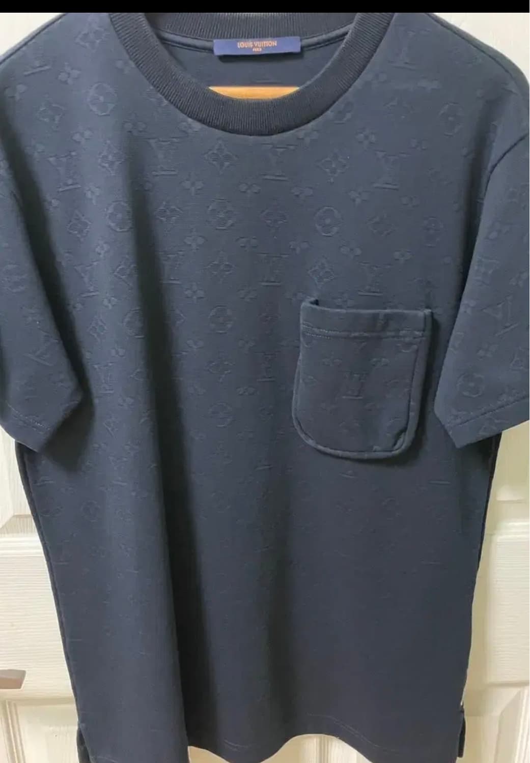 [새상품] 루이비통 모노그램 피케 티셔츠 다크네이비 M 상품이미지2