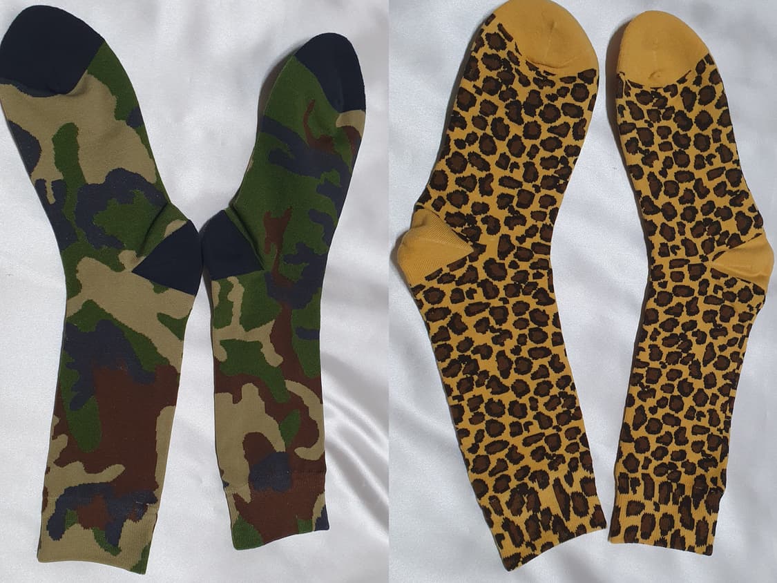 호피 레오파드 카모 Stadium Goods 스타디움 굿즈 양말 상품이미지9