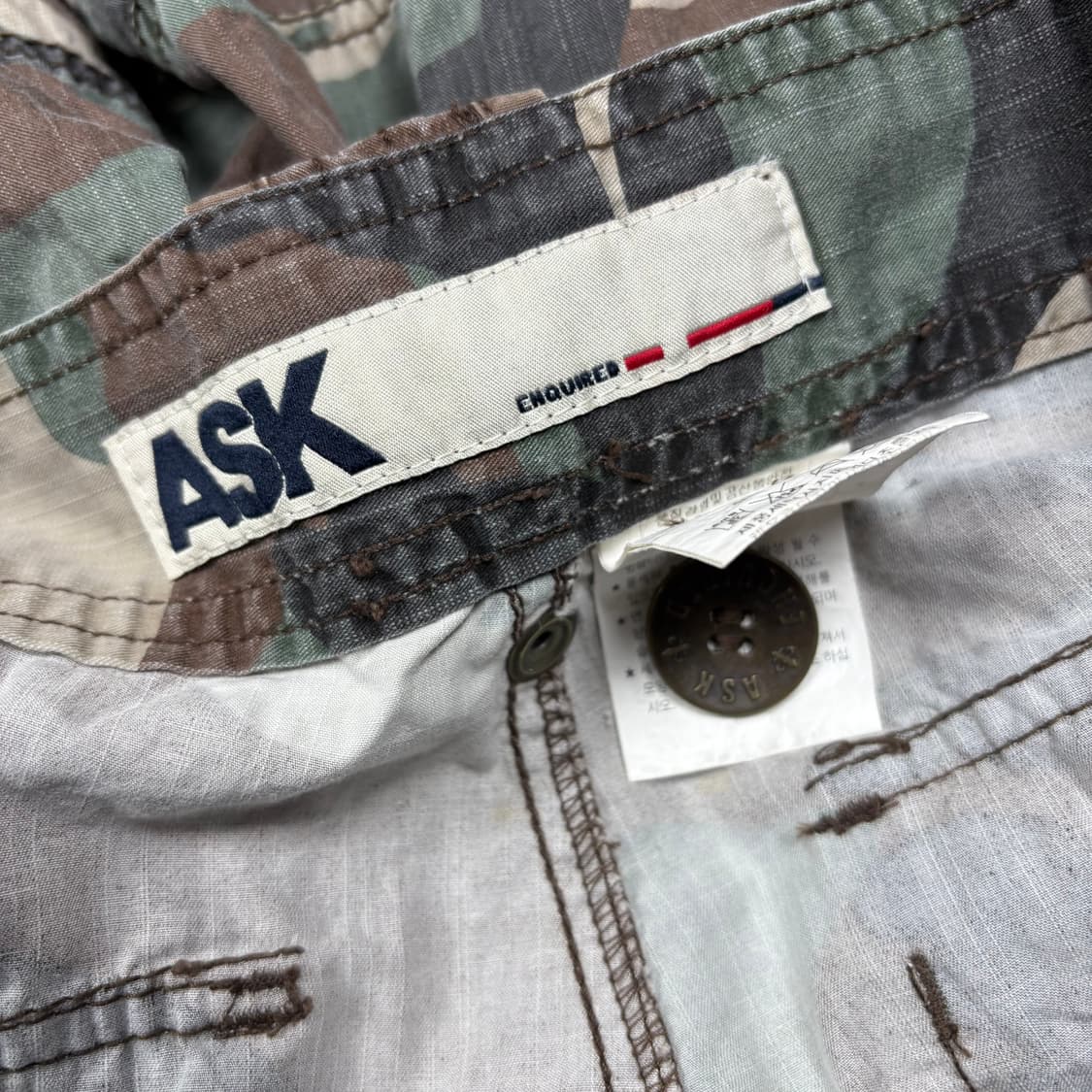 Ask 카모 카고 반바지 상품이미지5