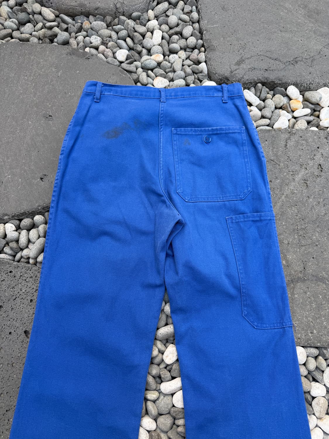 OLD VINTAGE WASHED BLUE 빈티지 프렌치워크팬츠 상품이미지8