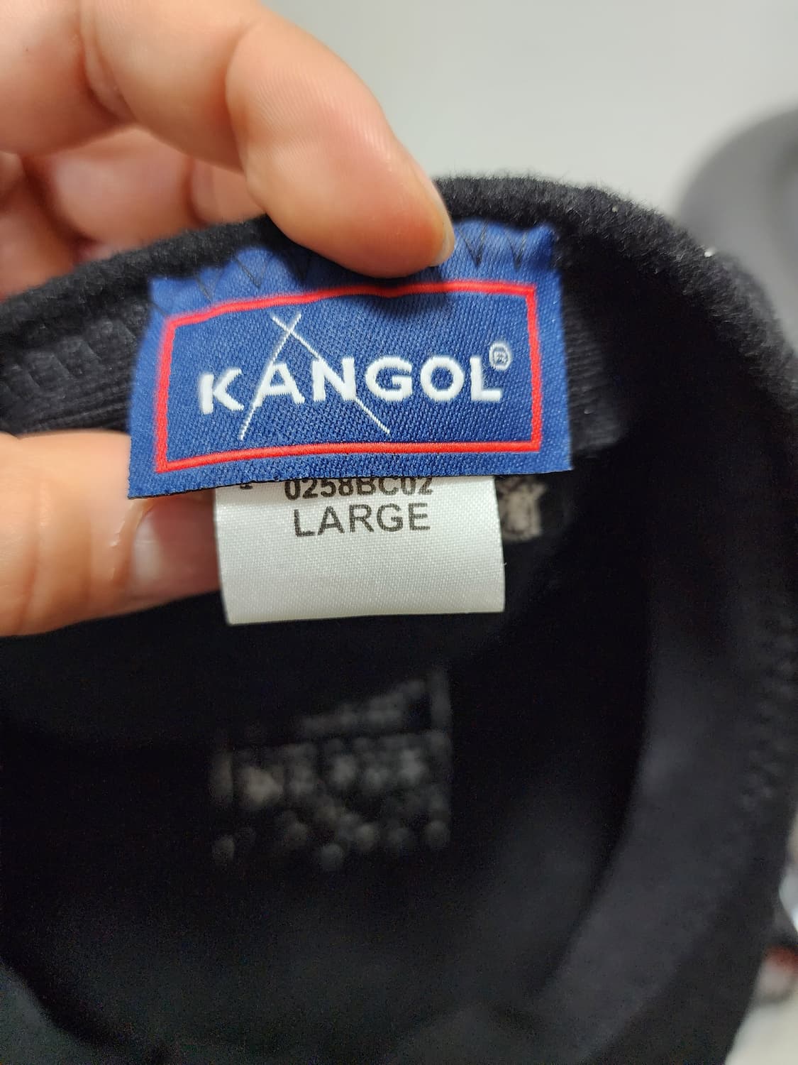 캉골 wool 블랙 헌팅캡 상품이미지5