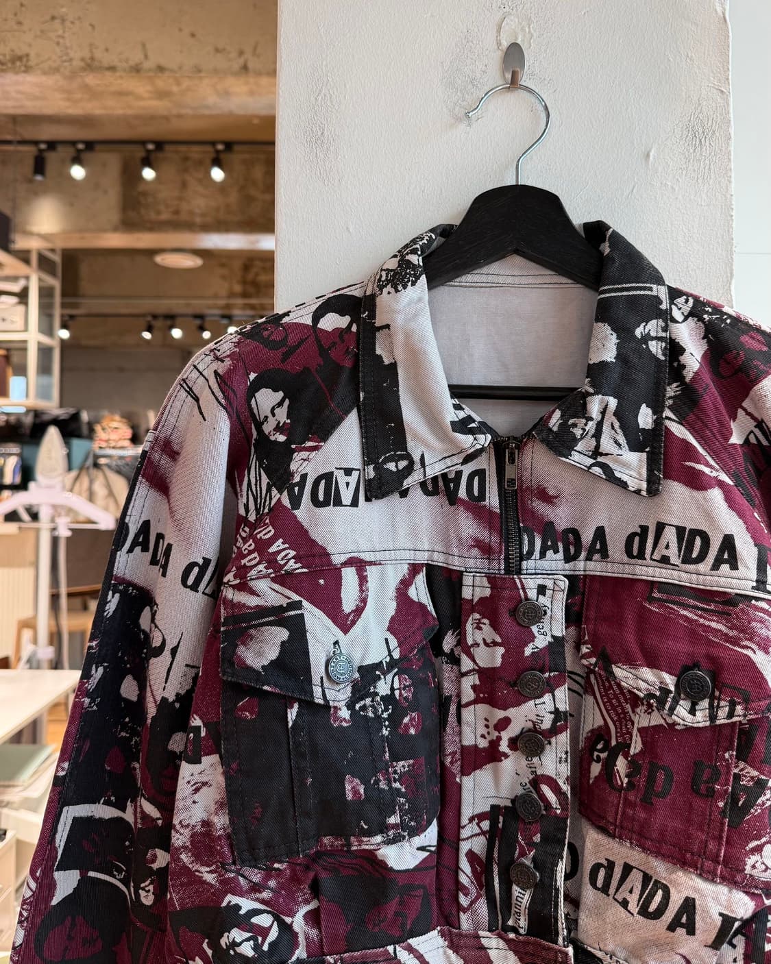 모자르트 런던 멀티패턴 크롭 자켓  상품이미지4