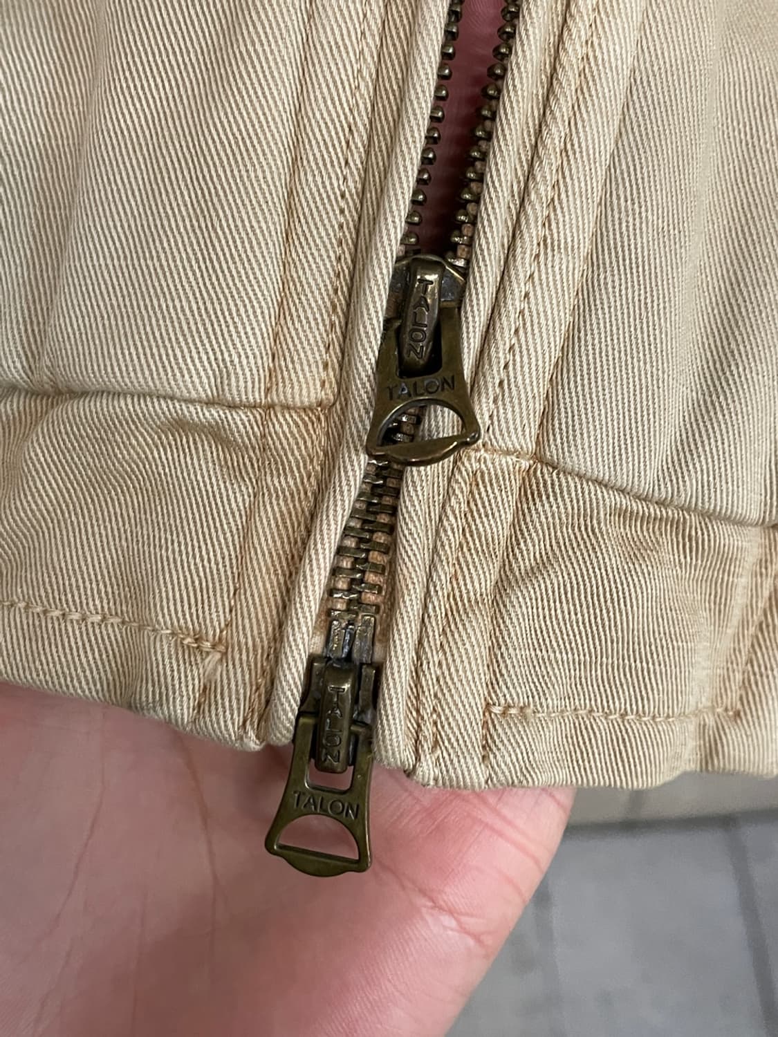 폴로 랄프로렌 코튼 치노 블루종 자켓 상품이미지5