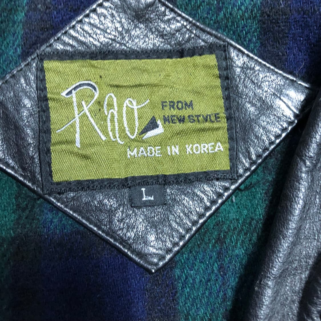 재패니즈 빈티지 카우하이드 레더 코트  상품이미지6