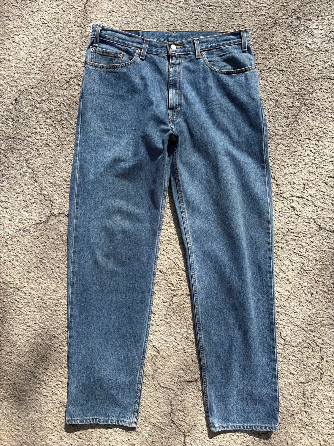 90's 리바이스 550 테이퍼드 데님팬츠 B97 상품이미지6