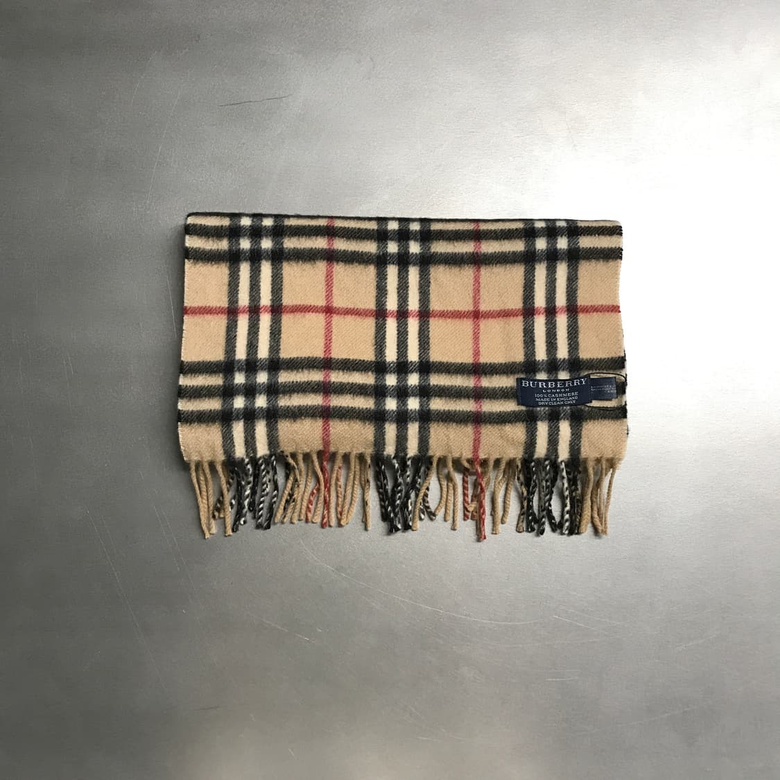 버버리 정품 캐시미어 머플러 베이지 상품이미지1