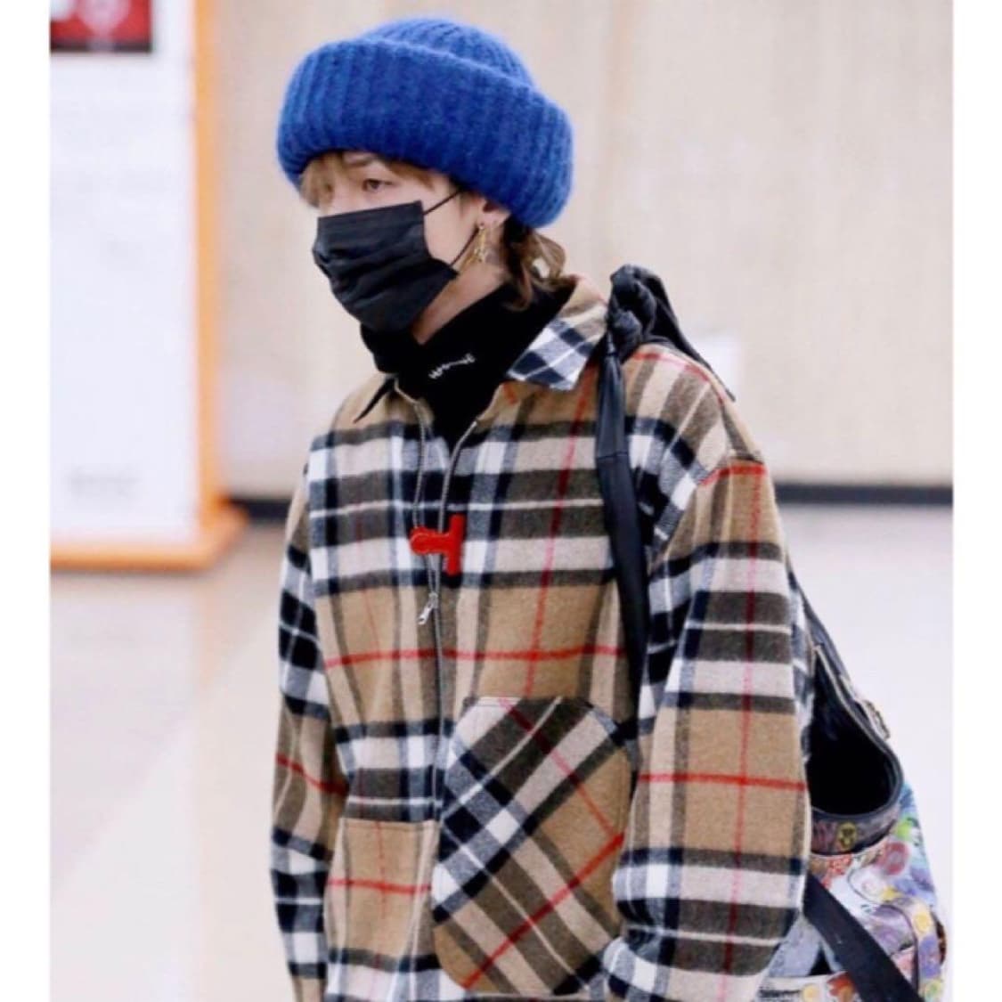 GD스타일 체크 아노락 M~L정도 상품이미지4