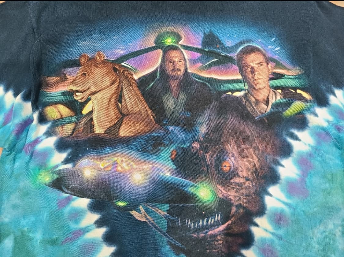 리퀴드블루 스타워즈 타이다이 빈티지티셔츠 상품이미지2