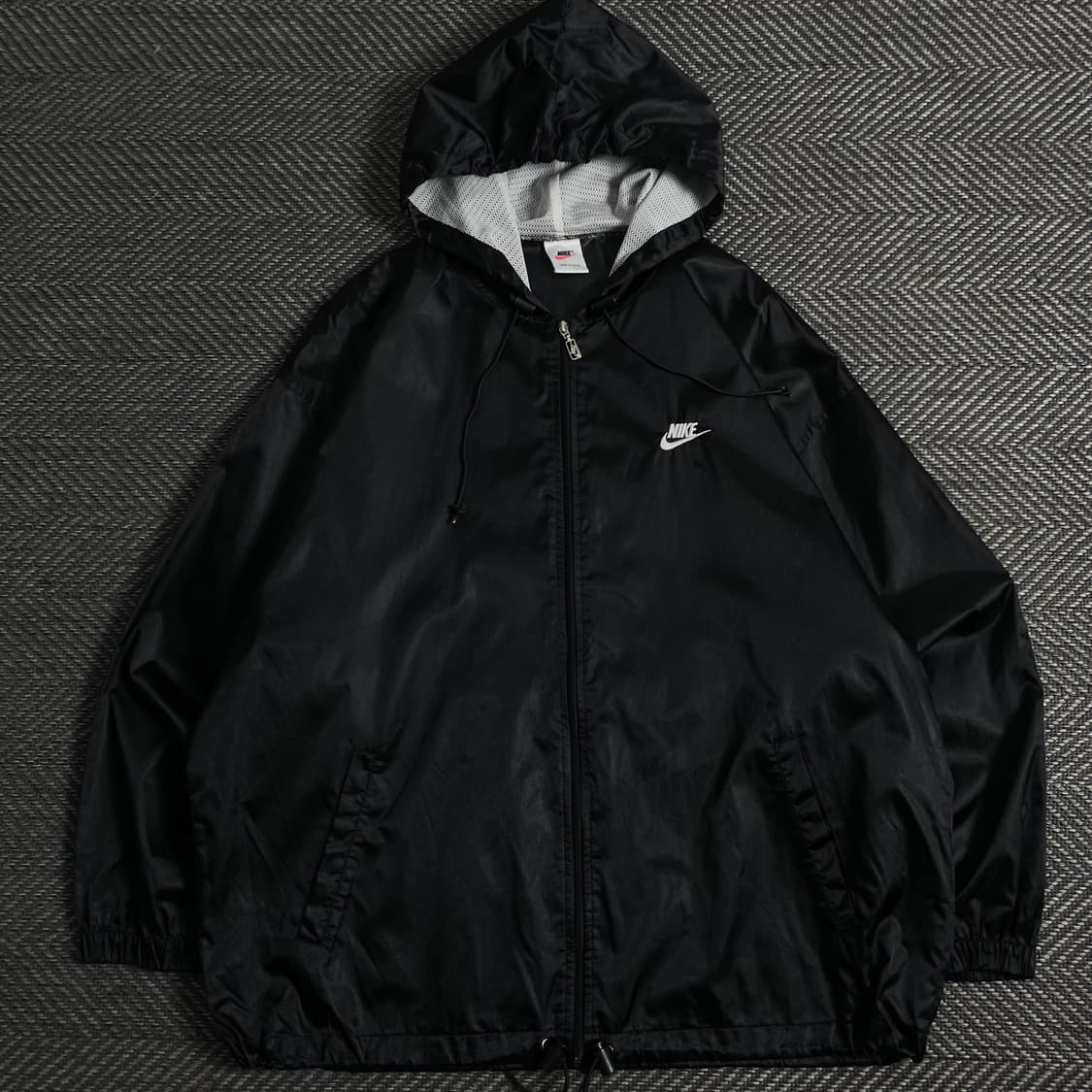 나이키 글로시 우븐 윈드러너 바람막이 블랙y 3826 상품이미지2