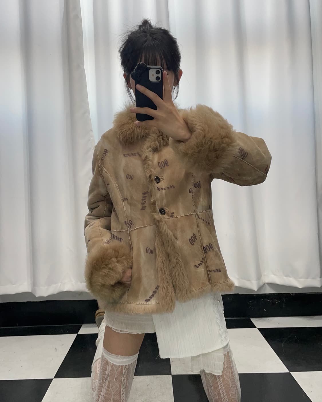 🎸브라운 퍼 자켓🎸 상품이미지3