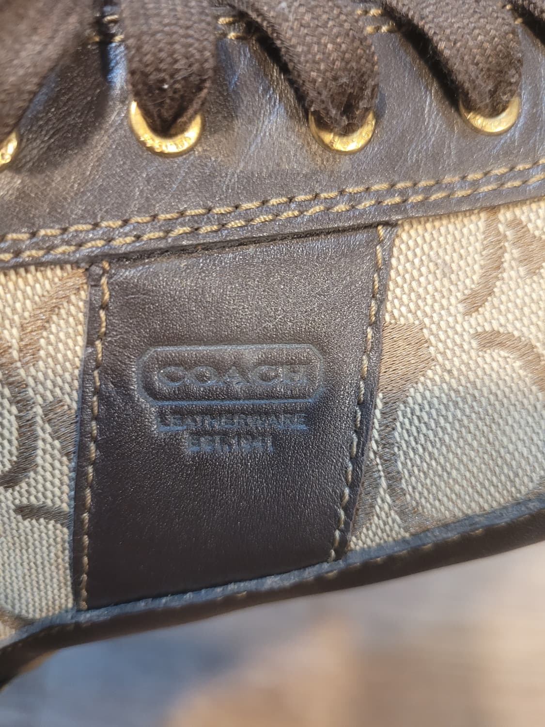 코치 시그니처 브라운 남성 스니커즈 상품이미지5