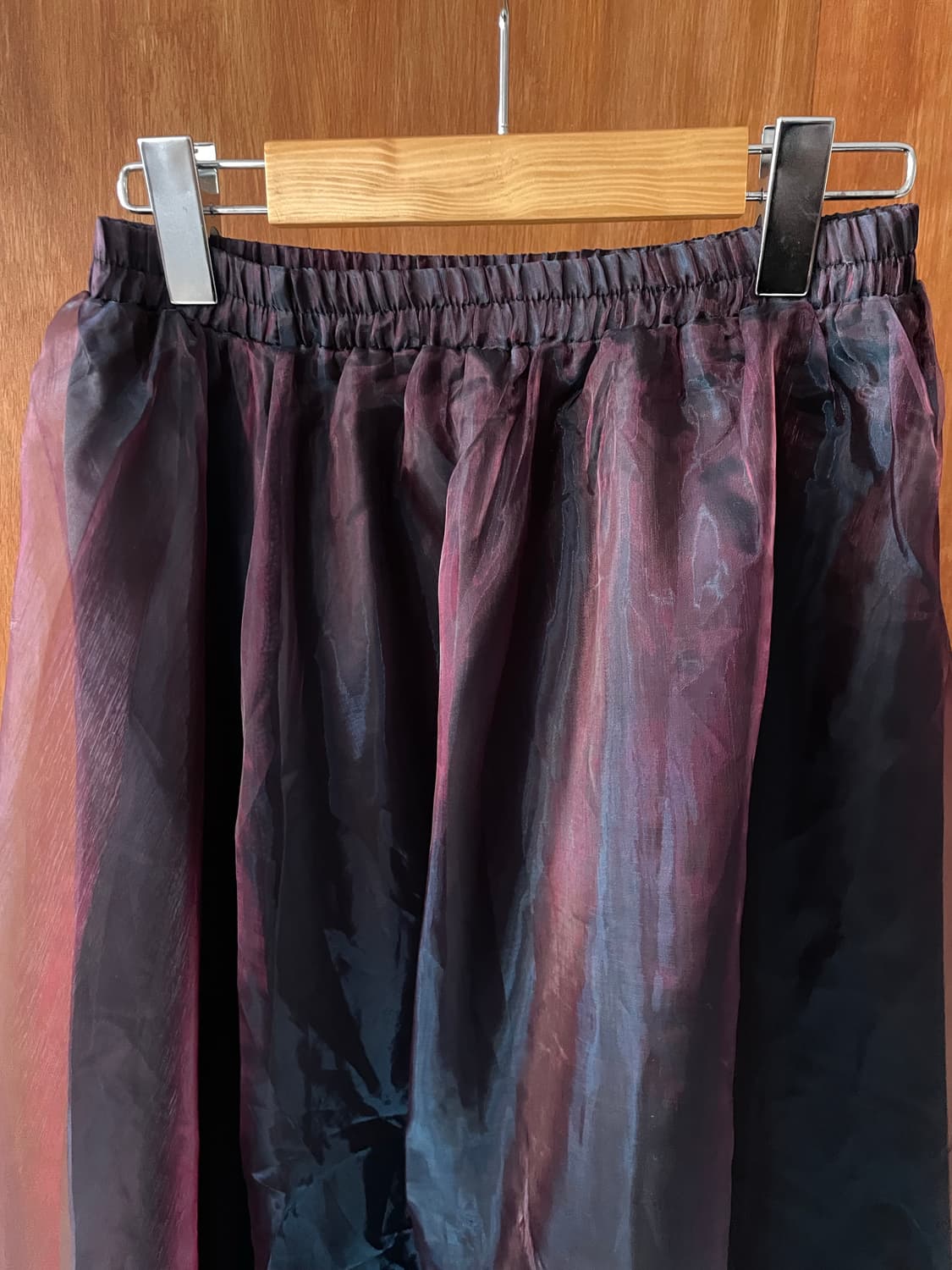 Aqua cloud ruffle banding sha skirt 상품이미지3