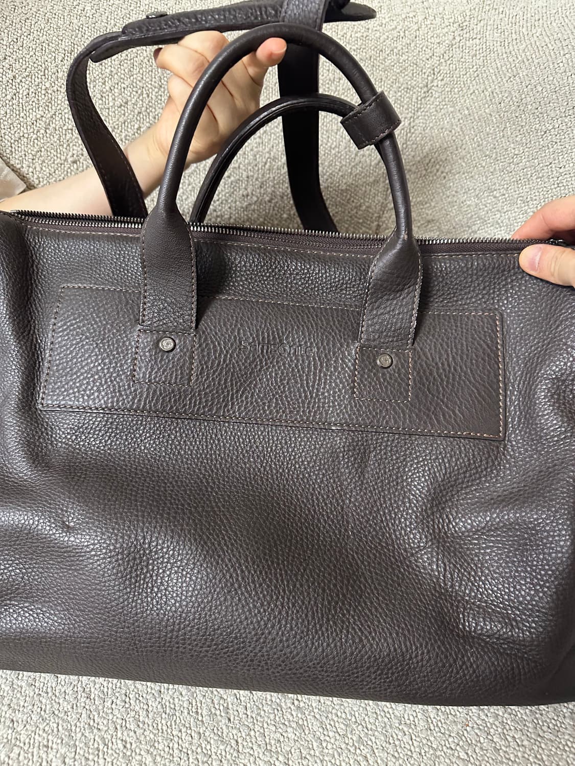 샘소나이트 가죽 서류가방, 브리프케이스 팝니다 상품이미지3